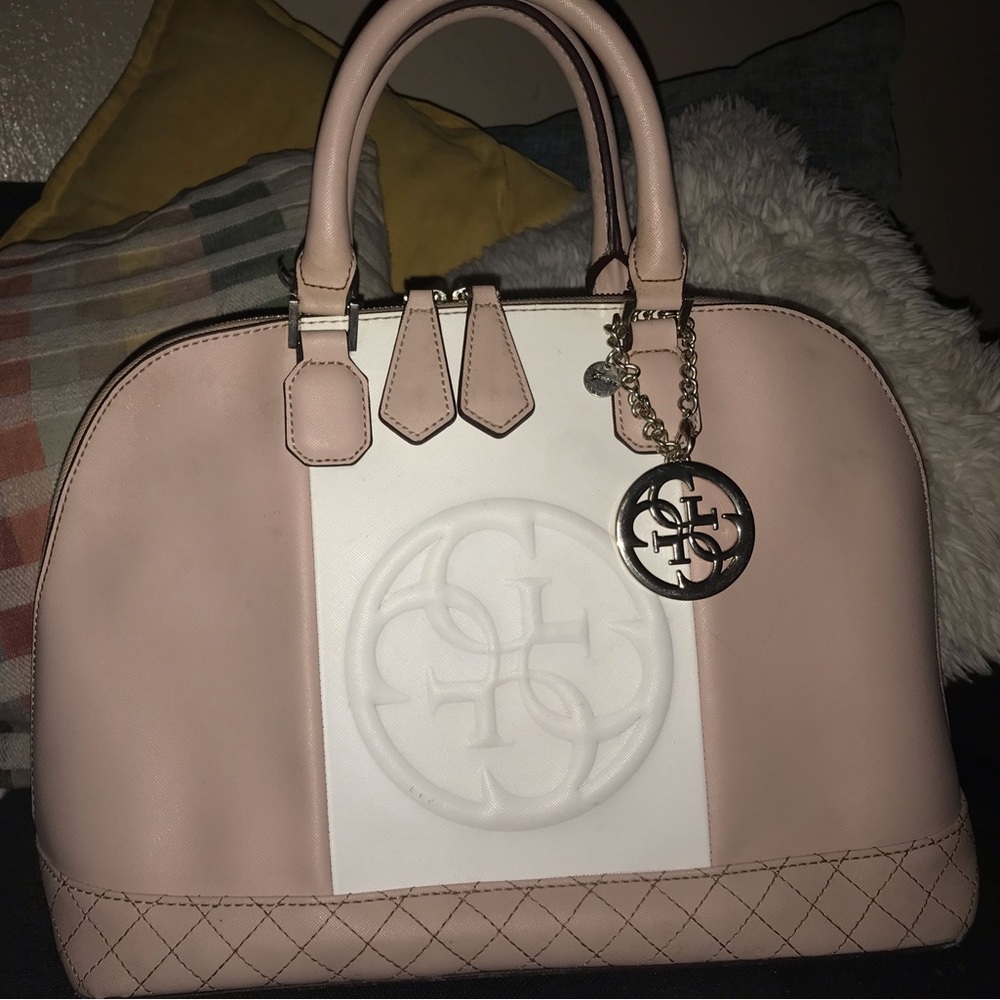Blush Pink Guess Tote